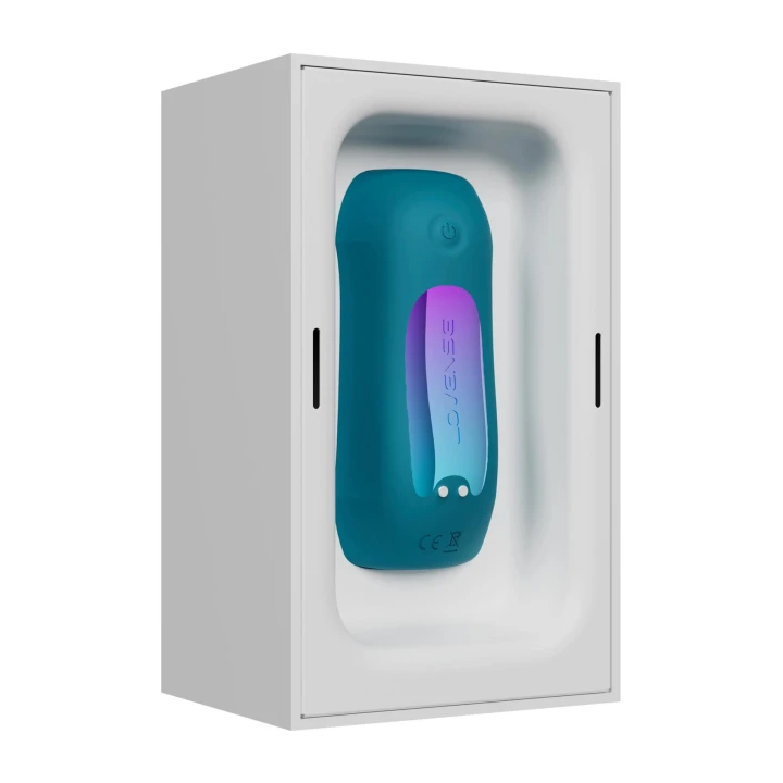 Innowacyjny masturbator męski Lovense Gush 2 z wibracjami i oscylacjami, wodoodporny