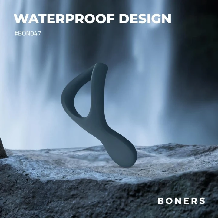 Pierścień erekcyjny Boners z elastycznego silikonu - dla wzmocnienia doznań seksualnych