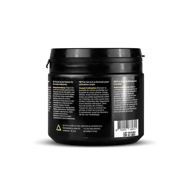 Żel na bazie wody do intymnych zabaw, żel-BUTTR Fisting Gel 500 ml