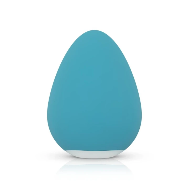 Wibrujące jajeczko intymne San Antonio — niebieskie, silikonowe, 10 ustawień wibracji