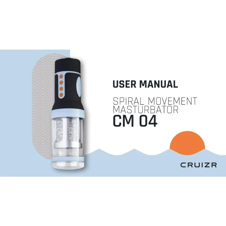 Obrotowy stymulator penisa CRUIZR - CM04 z 5 prędkościami i wodoodpornym designem