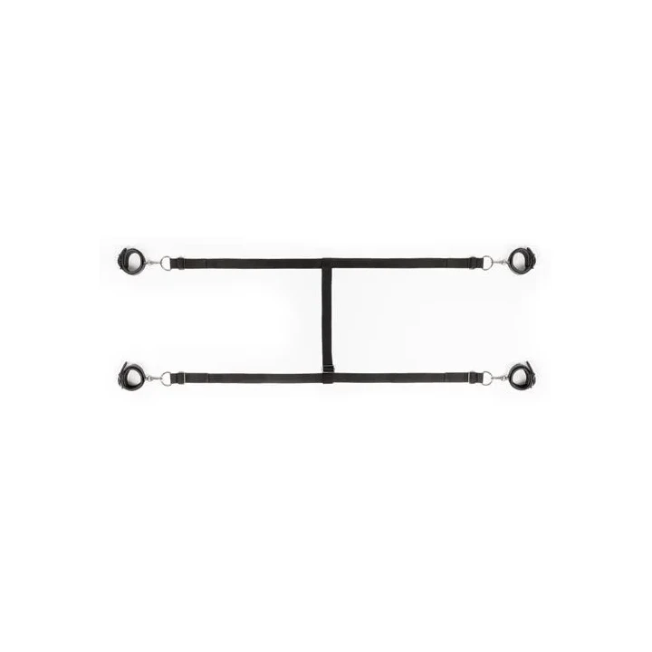 Zestaw mocowania do materaca z regulowanymi mankietami dla par