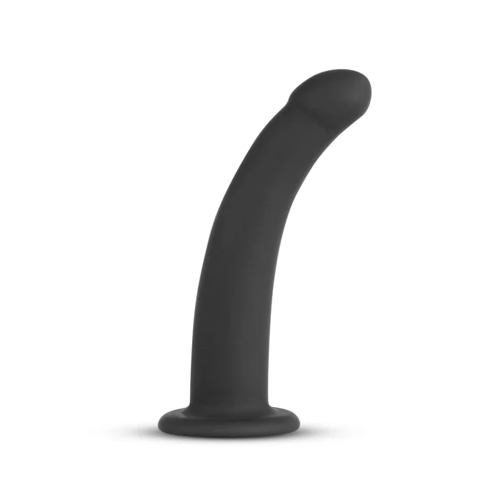 Uprząż z silikonowym dildo - regulowane szelki, długość 13,5 cm, dla par