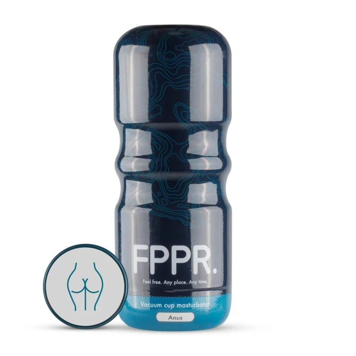Masturbator analny FPPR. - biały, realistyczny, wodoodporny, kompaktowy 17 cm