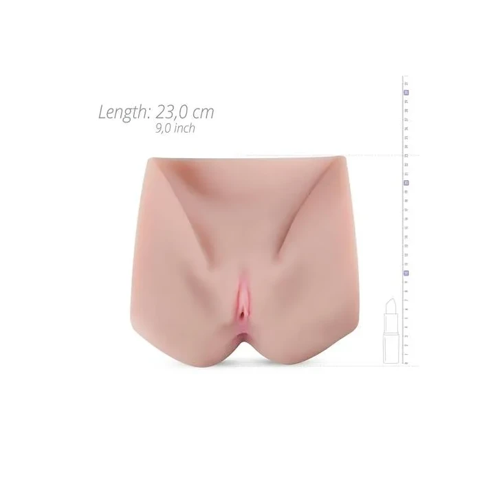 Realistyczny masturbator dwustronny Sophia Kinsley z wysokiej jakości TPR, wodoodporny