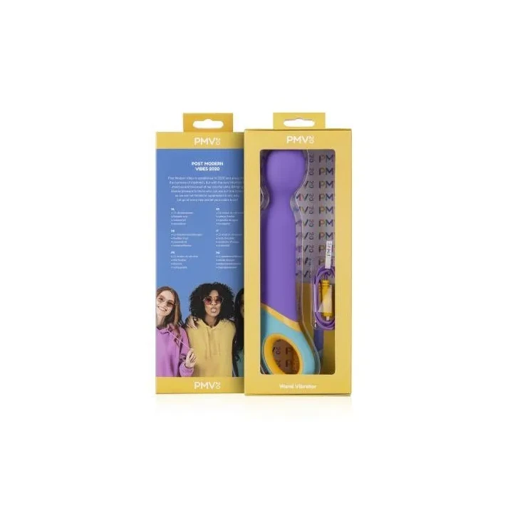 Wibrator różdżkowy z 11 ustawieniami wibracji, wodoodporny, ergonomiczny