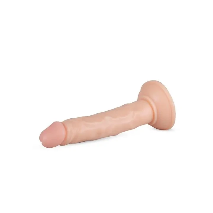 Realistyczne dildo Dildo-Blane z przyssawką, 16,5 cm, elastyczne, wodoodporne