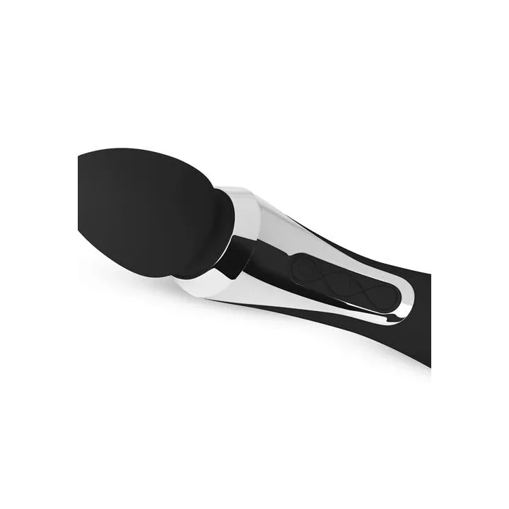 Wibrator różdżka Sway Vibes Wand, czarny, silikonowy, z 7 trybami wibracji