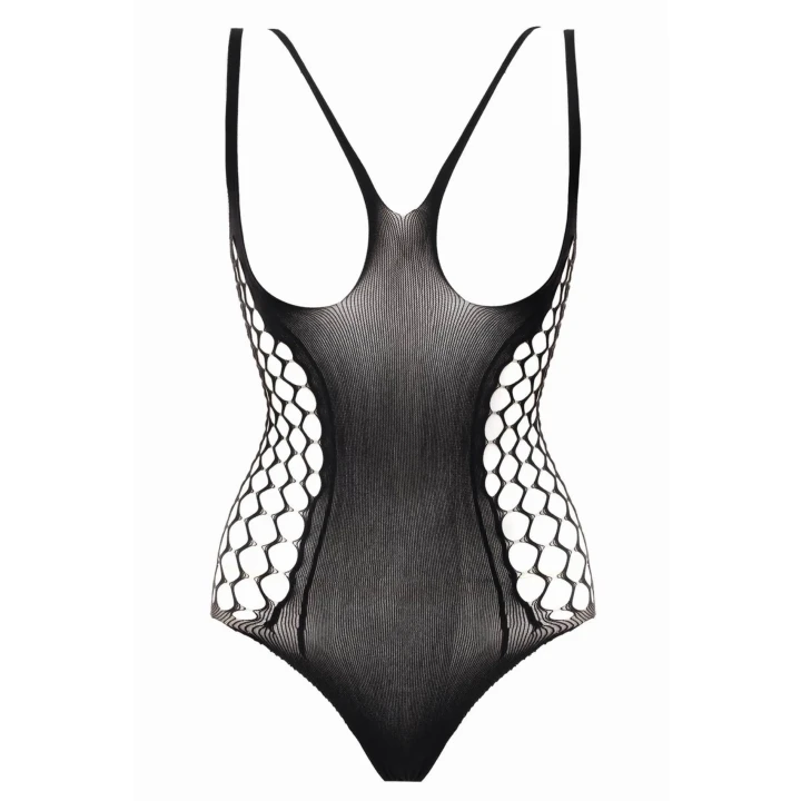 Zmysłowe body Jezzy w kolorze czarnym - elegancja i pewność siebie na każdą okazję