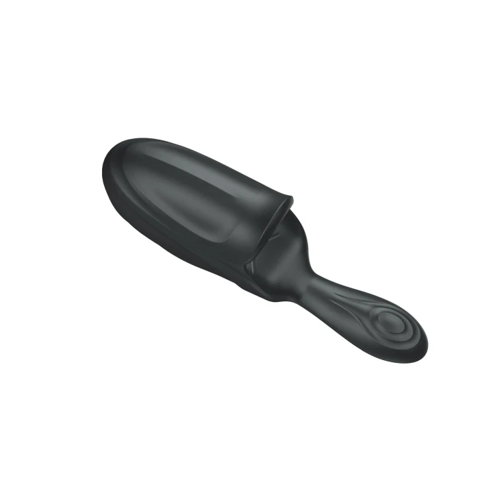 Regulowany masturbator męski z wibracjami, wodoodporny, kompaktowy design