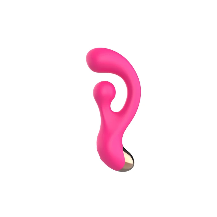 Masażer G-spot z obrotami i wibracjami – silikonowy, wodoodporny, ergonomiczny.