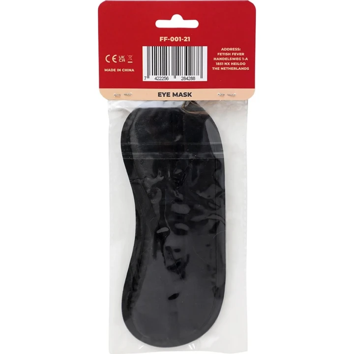 Czarna maska na oczy Be Noughty do gier erotycznych i romantycznych wieczorów