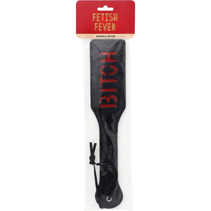 Paddle do gry w dominację - Fetish Fever, Czarny, wysoka jakość, ergonomiczny design