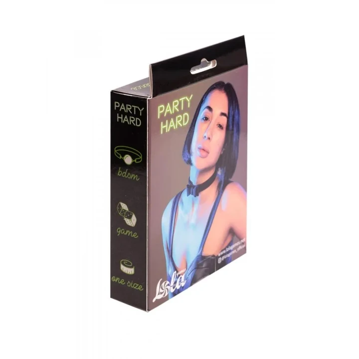 Regulowany kołnierz BDSM z PVC i metalem, czarny z czerwonymi akcentami, 31-49 cm