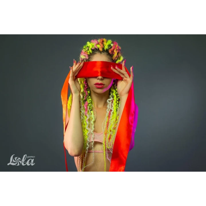 Wstążka do zawiązywania - poliester, 150 cm, elegancka, czerwona, wielofunkcyjna