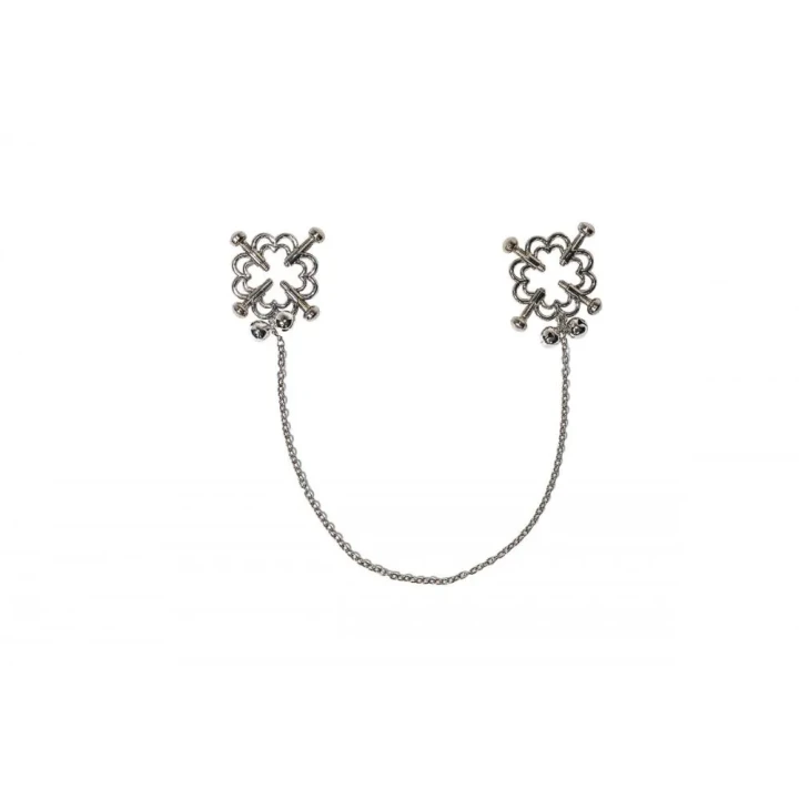 Zaciski na sutki z metalu Clams Party Hard – intensywna stymulacja zmysłów