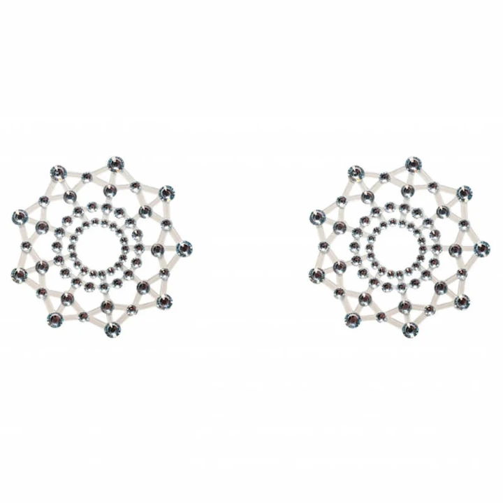 Naklejki na ciało Burlesqe Rowland, białe, samoprzylepne, rozmiar 42-48