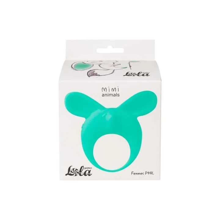 Pobudzający pierścień wibracyjny dla par - MiMi Animals Fennec Phil Green