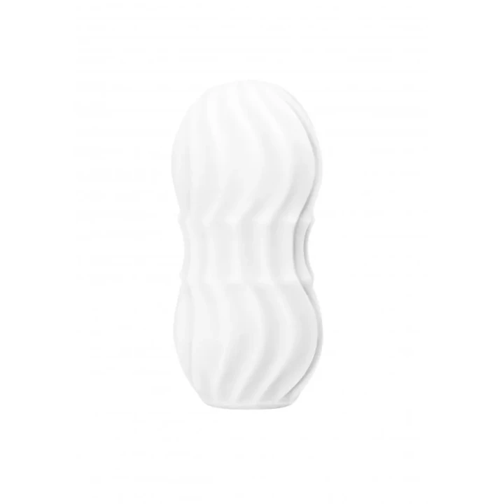 Masturbator realistyczny TPE Marshmallow Dreamy White, kompaktowy i wodoodporny