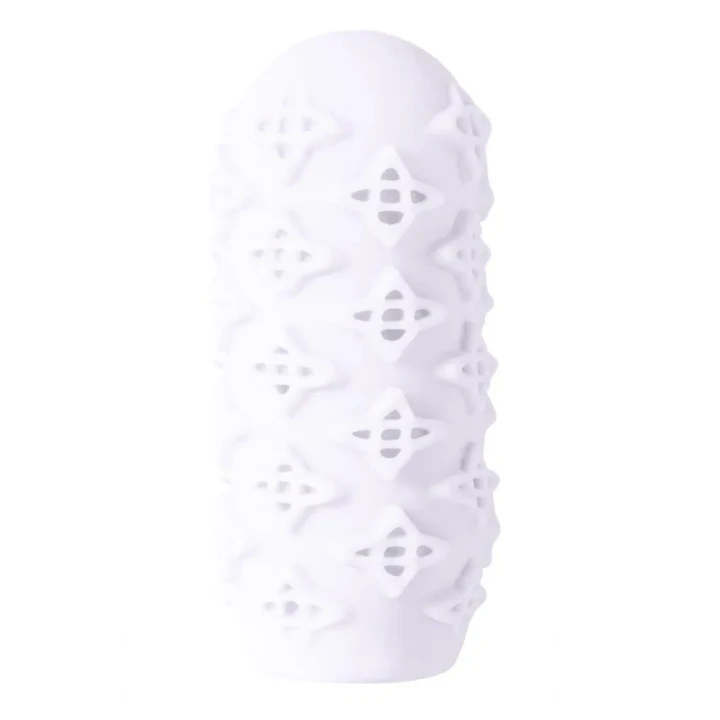 Masturbator dwustronny Marshmallow Honey, elastyczny TPE, wodoodporny 13,9 cm