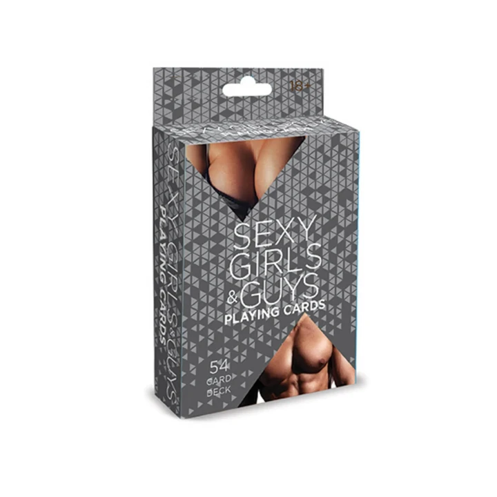 Talia kart do gry z seksownymi motywami dla dorosłych – „Karty Sexy Girls & Guys”