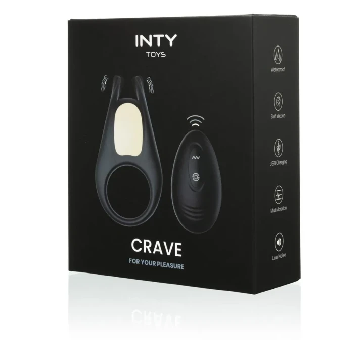 Wibrator z 10 trybami wibracji, wodoodporny, ładowany przez USB – INTY Toys Crave