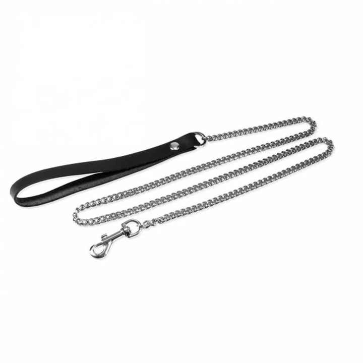 Smycz skórzana dla psa - Wiązania-WHIPS duża, 120 cm, elegancka i komfortowa