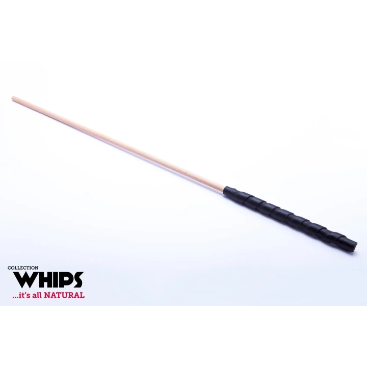 Pejcz treningowy z drewna bukowego, ręcznie wykonany, długość 60 cm, ekologiczny