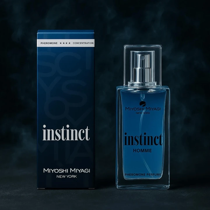 Miyoshi Miyagi INSTINCT feromonowe perfumy męskie 50ml – uwodząca elegancja i charyzma