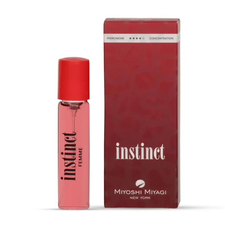 Perfumy z feromonami Miyoshi Miyagi INSTINCT 15ml dla kobiet - Intuicja i uwodzenie