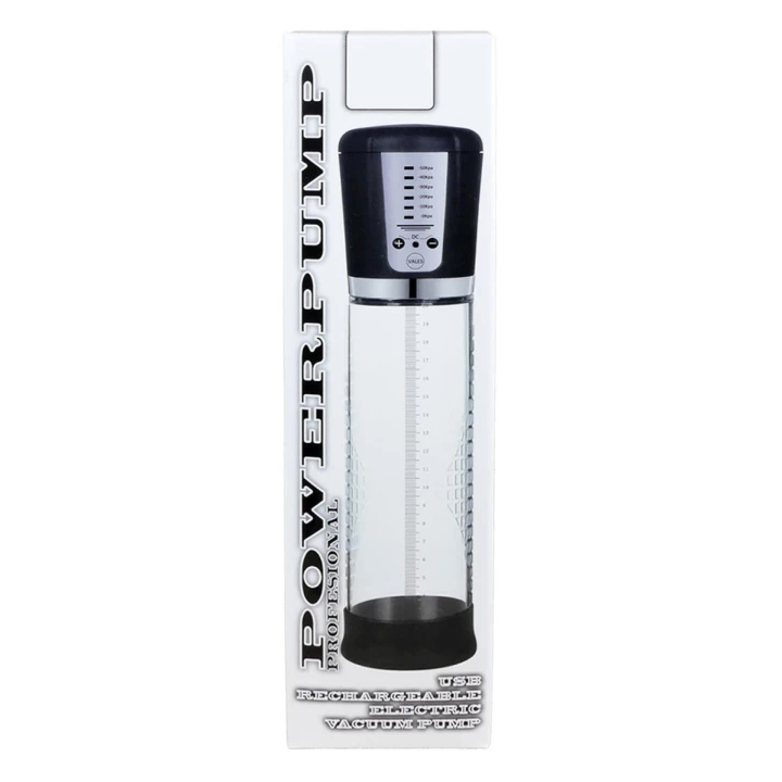Elektryczna pompa próżniowa USB do powiększania i wzmocnienia erekcji, 29 cm