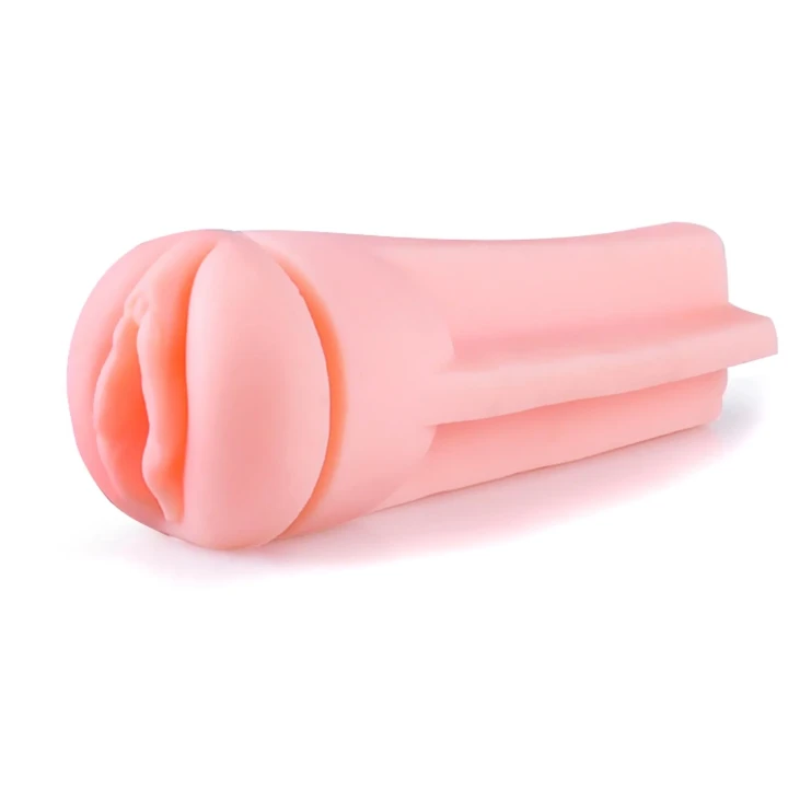 Wibrator intymny z silnikiem wibracyjnym i strukturą CyberSkin® - Latarka