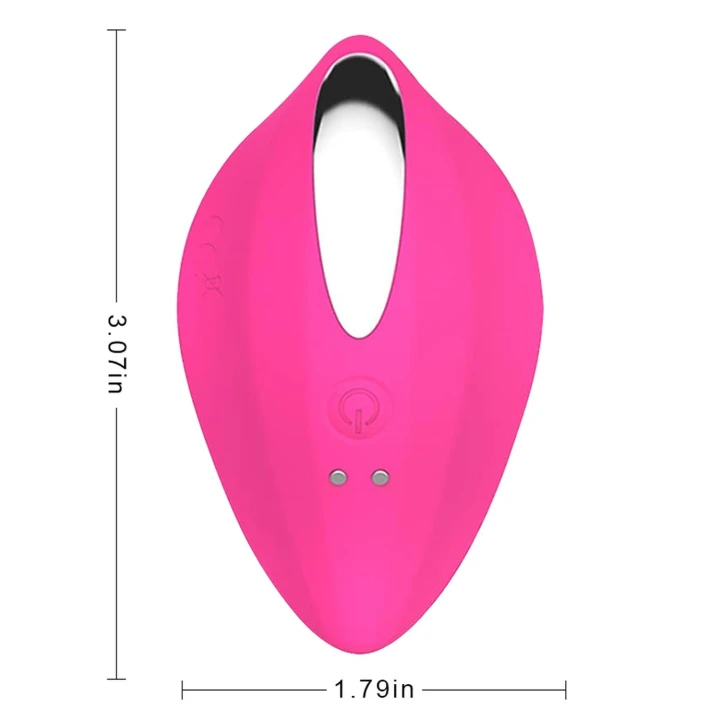 Zdalnie sterowany stymulator z 12 funkcjami wibracyjnymi, wodoodporny, silikonowy