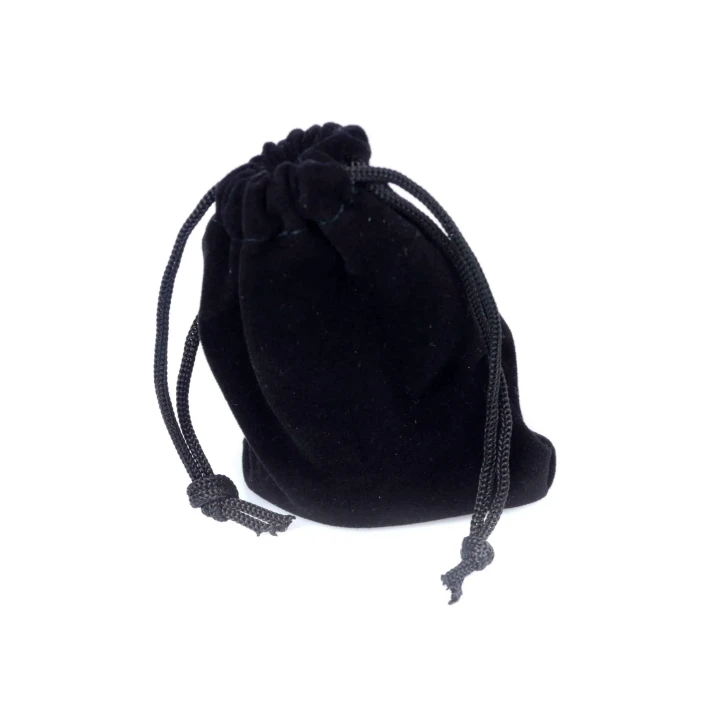 Metalowy pierścień erekcyjny z ciemnoniebieskimi diamentami, mały, elegancki designerski