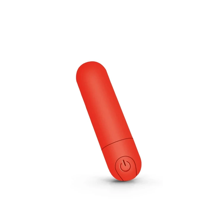 Mini wibrator silikonowy z żelem intymnym truskawkowym - Zestaw DOUBLE FUN