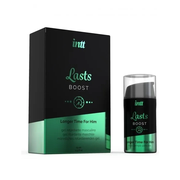 Żel do przedłużania erekcji dla mężczyzn - LASTS 15 ml z naturalnymi składnikami