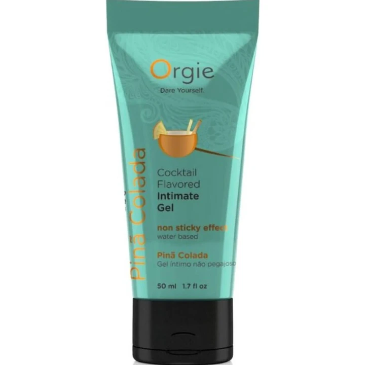 Żel intymny na bazie wody - Pina Colada 50ml, nawilżający, o zapachu koktajlu