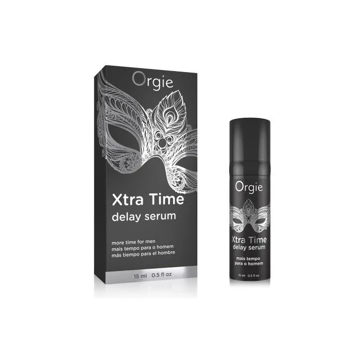 Żel opóźniający - XTRA TIME - serum do wydłużania intymnych chwil - 15 ML