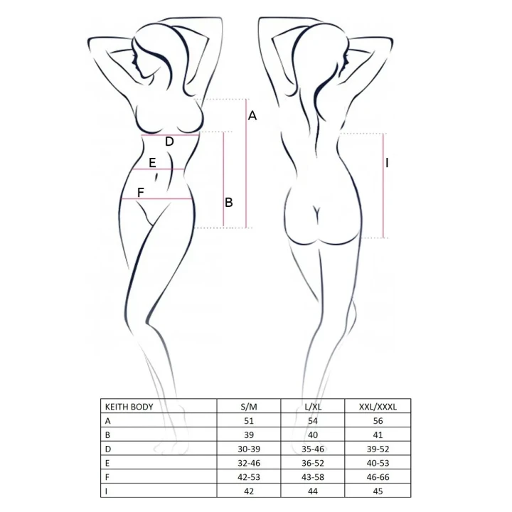Body koronkowe czarne S/M - Bielizna KEITH od Casmir, regulowane ramiączka, hipoalergiczne