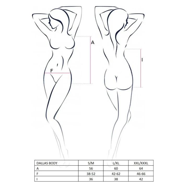 Body eleganckie czarne S/M z elastycznej satyny - Bielizna-DALLAS, Casmir