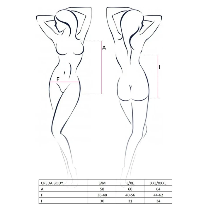 Eleganckie body damskie XXL/XXXL z mikrofibry i koronką - Casmir Bielizna-CREDA