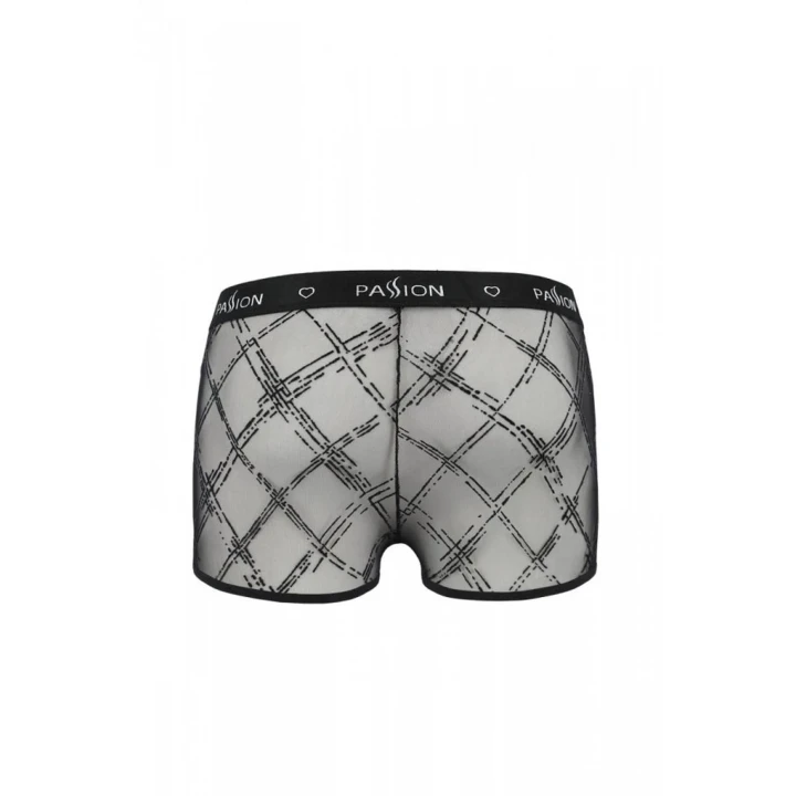 Eleganckie szorty męskie 032 SHORT JAMES czarne S/M - Passion, komfort i styl