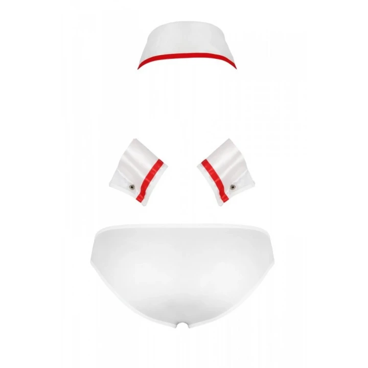 Elegancki zestaw bielizny męskiej 037 GREGORY S/M - Kolor biały, komfort i styl