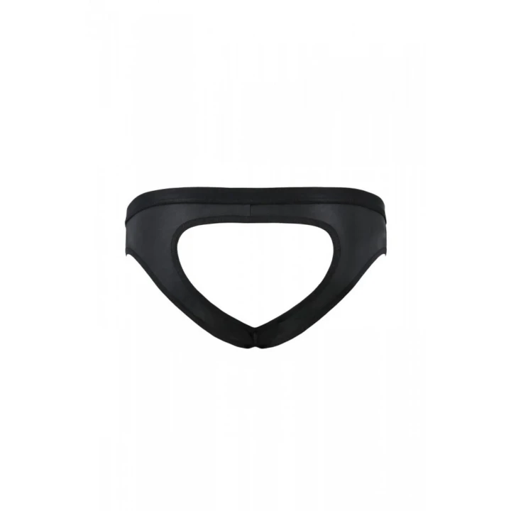 Męskie otwarte slipy 041 OPEN JOE czarne L/XL - komfort i elegancja w codziennym ubiorze