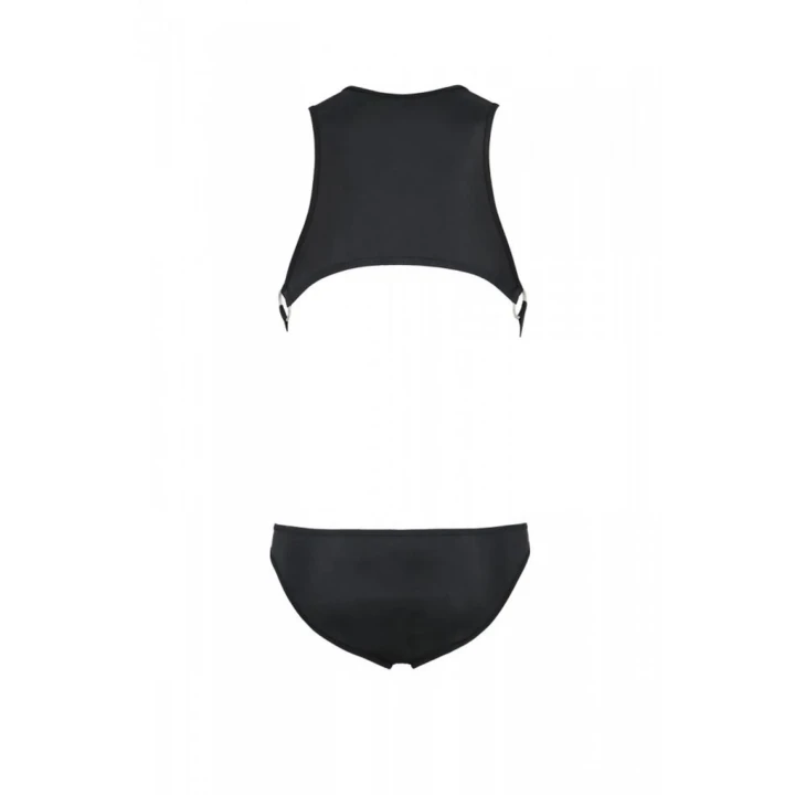 Body damskie Adam czarne S/M - Kolekcja Passion, komfortowe i eleganckie