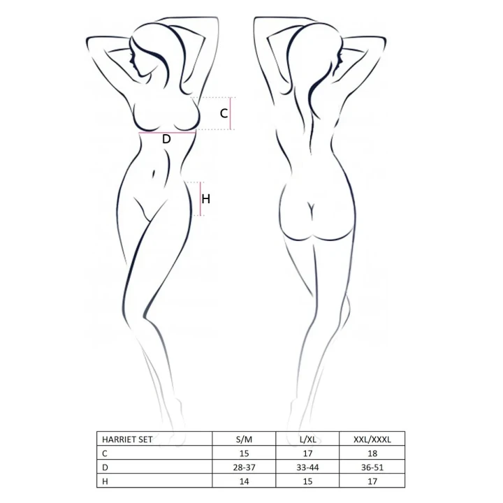 Gorset INOE ecru L/XL z koronkowymi detalami - Casmir
