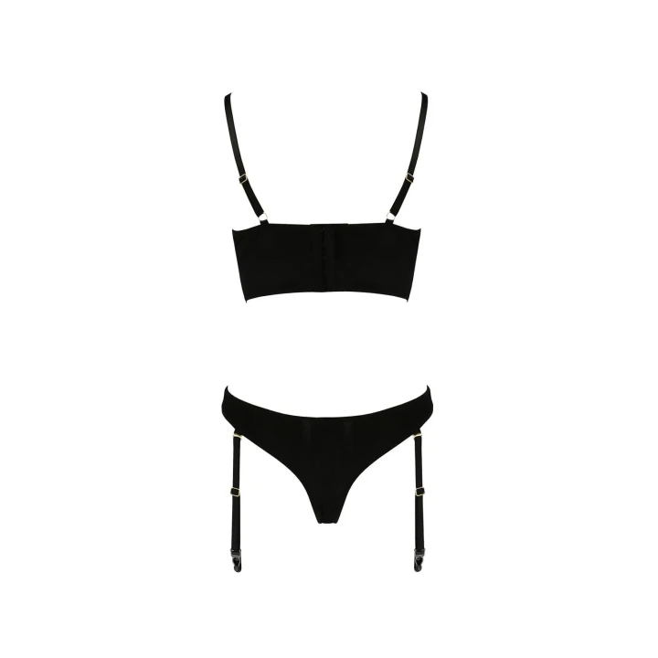 Zestaw bielizny Casmir LARA black L/XL - elegancki i komfortowy zestaw dla kobiet