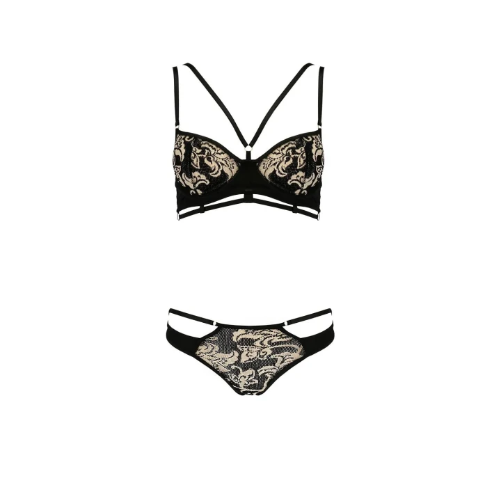 Bikini kąpielowe VICTORIA czarne S/M - elegancka bielizna marki Casmir