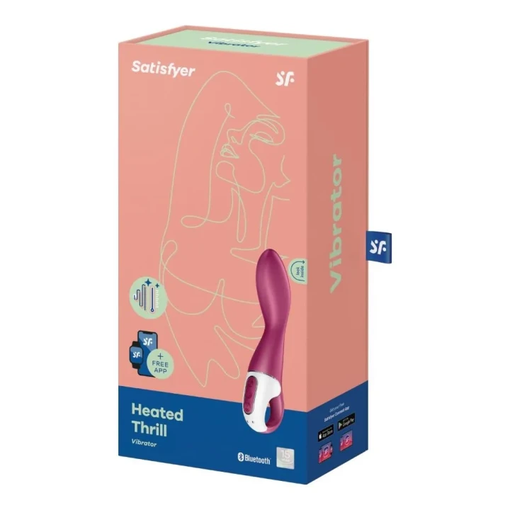 Wibrator podgrzewany z aplikacją do kontrolowania – Satisfyer Heated Thrill