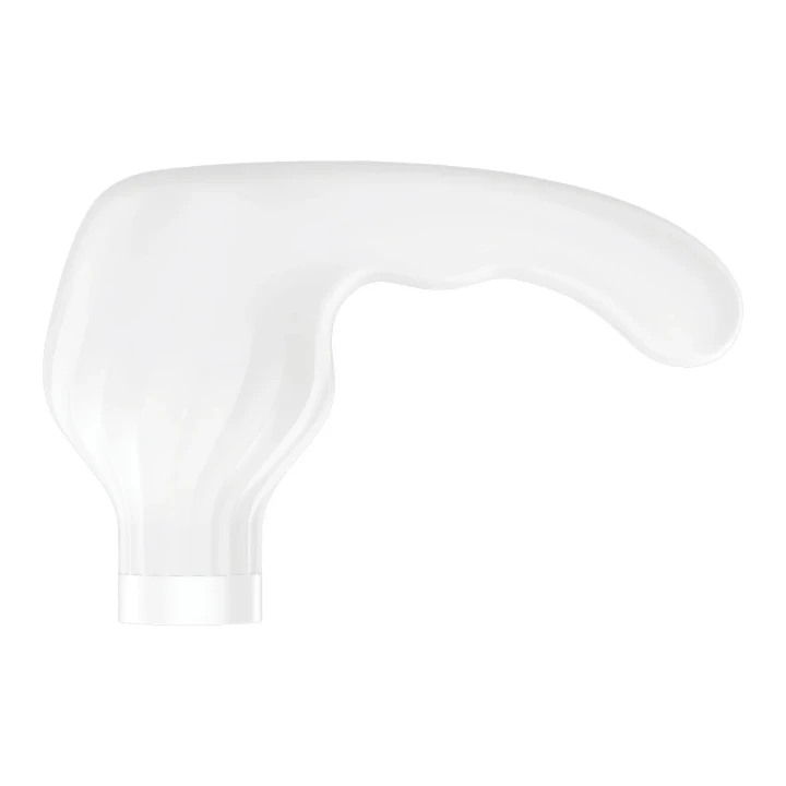 Stymulator intymny z podwójną wibracją, zdalne sterowanie aplikacją, wymienne nasadki